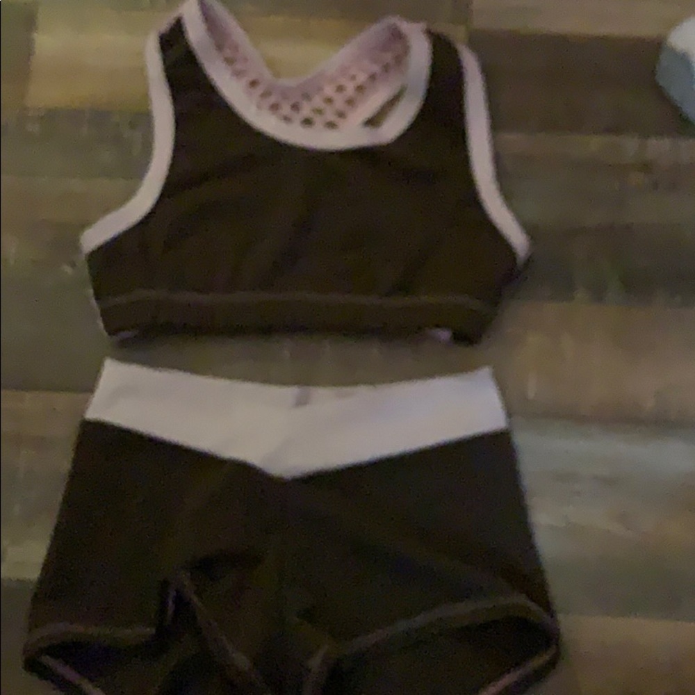 Two piece dance set size medium